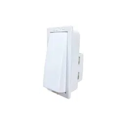 Cona Olive 6A White 1 Way Switch, M-101 (Pack of 20) image 2