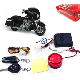 Auto Pearl 12V Black Two-Way Anti Theft Motorcycle Alarm Kit with 2 Pcs Remote for Chieftain-picture-34