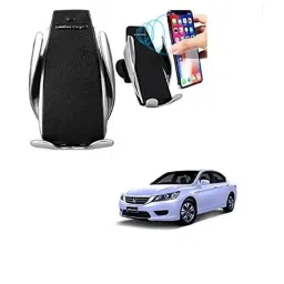 Kozdiko 10W Silver Wireless Car Mobile Charger with Infrared Sensor for Honda Accord-picture-34