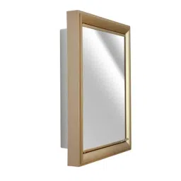 Nilkamal Gem Plastic Maroon Mirror Cabinet image 3