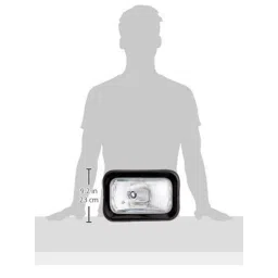 Uno Minda RHS Hard Coated Lens Headlight with P43 Bulb for TATA 609, 709, 909 &a; 1109 Truck, HL-5541DM image 3