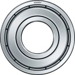 Adarsh 12x32x10mm Chrome Steel Both Side Sealed Ball Bearing, 6201 ZZ (Pack of 10)-picture-6