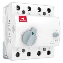 Havells 25A 100mA 4 Pole White AC Type DP RCCB, DHRGCRFF030040-picture-28