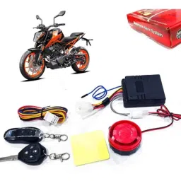 Auto Pearl 12V Black Two-Way Anti Theft Motorcycle Alarm Kit with 2 Pcs Remote for Duke 200-picture-22