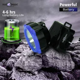 Pick Ur Needs 25W 12V ABS Blue High Range LED Head Light with 300m Projection Distance, PN-2129 (Pack of 2) image 3