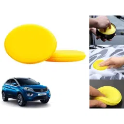 Auto Pearl Polyurethane Beige Washing &a; Waxing Polish Foam Sponge for Nexon 2017 2019 (Pack of 2)-picture-41