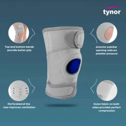 Tynor Neoprene Knee Support Sportif, Size: XXL image 3