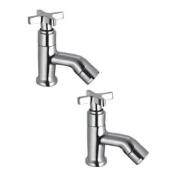 Natraj Carol CR 3101A Chrome Finish Brass Pillar Cock (Pack of 2)-picture-35