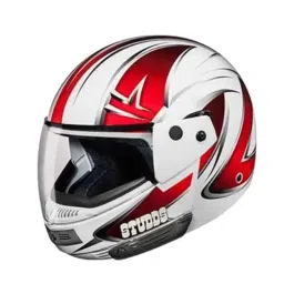 Studds N2 Expanded Polystyrene White Flip Up-Full Face Helmet, Size: 580 mm-picture-27