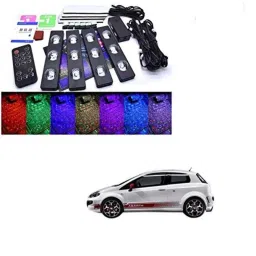 Kozdiko 4 Pcs 7 Colour Seat Bottom Car Star Light Kit with Remote Control For Fiat Abarth-picture-46