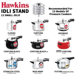 Hawkins Small 12 Idli Stand, ID12S (Pack of 2) image 4