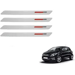 Kozdiko 4 Pcs White &a; Red Designer Car Bumper Protector Set for Opel Corsa, KOZ-65859-picture-37