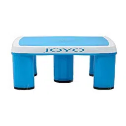 Joyo TUFF Small Plastic Blue Bathroom Stool with Lasaani 1000ml Water Bottle-picture-16