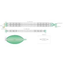 Intersurgical 22mm 2m Compact Extendable Breathing System Set with 3L Bag &a; Filter, 2153000 (Pack of 2) image 2