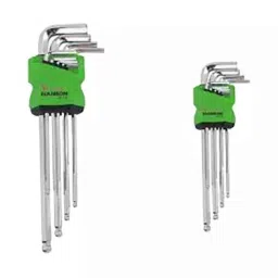 Malfah Enterprises Mirror Ball Point Long S2 Hex Key Set, 651101_651102-picture-33
