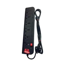 Fixotec 6+1 2.5m 220W Plastic Black Long Extension Board-picture-11