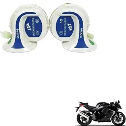Kozdiko 2 Pcs 18-in-1 Mocc Bike Digital Tone Magic Horn Set for Hyosung GT250R5-picture-32
