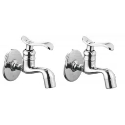 Apree Devos Silver Brass Bibcock (Pack of 2)-picture-43