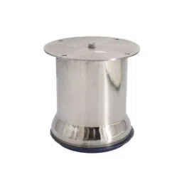 RAB 3 inch Stainless Steel Silver Glossy Finish Sofa Leg, Dum-65MM (Pack of 2)-picture-10