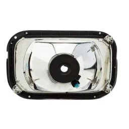 Uno Minda HL-5605A Head Light with P43 Bulb Holder without Bracket For TATA 2518 HYVA Tipper Dumper image 2