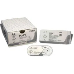 Ethicon MPZ494H 36 Pcs 4-0 Undyed PDS II Polydioxanone Suture Box, Size: 45-picture-13
