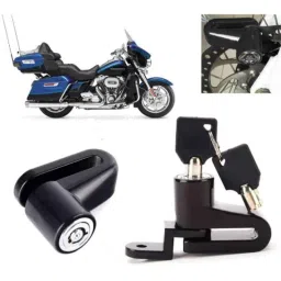 Auto Pearl Steel Black Heavy Duty Anti-Theft Disc Brake Lock for CVO Limited, Lock_162-picture-38