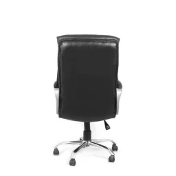 Rishabh Sartun Leatherette Black High Back Executive Chair, SKU-35 image 5