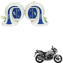 Kozdiko 2 Pcs 18-in-1 Mocc Bike Digital Tone Magic Horn Set for Hero Hunk-picture-47