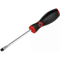 ARO 6x100mm Chrome Vanadium Steel Redn &a; Black Chrome Plated T Regular Screw Driver-picture-14