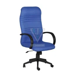 VJ Interior 18x20 inch Blue Fabric Revolving Executive Chair, VJ-1522-picture-35