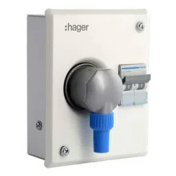 Hager Novello+ 10A 2 Pins 1 Module Scraping Earth Metal Plug &a; Socket Enclosure Box, VYA110C-picture-45