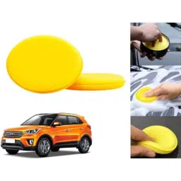 Auto Pearl Polyurethane Beige Washing &a; Waxing Polish Foam Sponge for Creta (Pack of 2)-picture-28