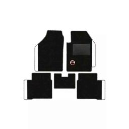 Elegant Duo Black &a; White Carpet Car Mat Set for MG Astor-picture-16