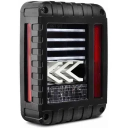 Modified Autos 2 Pcs Jti Big Led Wrangler Led Tail Light/Lamp Set with Indicator for Thar/540/550 image 4