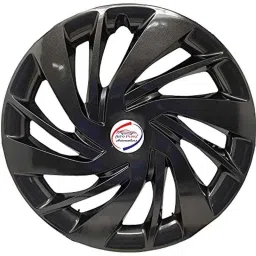 Auto Pearl 4 Pcs 15 inch ABS Black Car Wheel Cover Set for Honda City WCBLK017 image 2