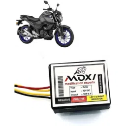 Auto Pearl 12V Black Front &a; Rear Flasher Indicator Light for FZ S V3.0 FI-picture-28