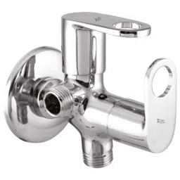Zoie Orneo Brass Silver Chrome Finish 2 in 1 Angle Valve, Z31010-picture-35