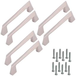 Atom 223 10 inch Silver Satin Finish Zinc Cabinet Pull Handle (Pack of 6)-picture-46