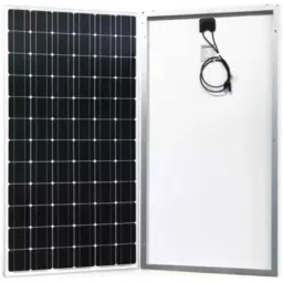 solar universe india SUI Solar Panel 50 Watt - 12 Volt Mono Crystalline (Black) image 3