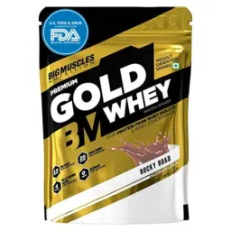 Big Muscles 2kg Rocky road Premium Gold Whey Protein-picture-44