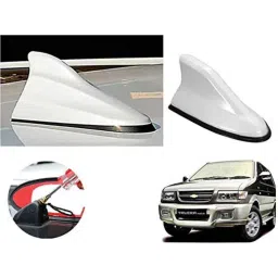 Auto Pearl ABS White Universal Replacement Shark Fin Car Roof Antenna For Chevrolet Tavera Type1-picture-14