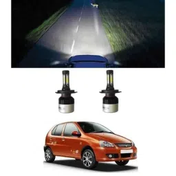 Trigcars 2 Pcs 72W Cool White Night-Eye LED Headlight Bulb for Tata Indica, 2299NIGHTEYE0259-picture-14