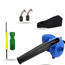 Walkers 800W Plastic Blue Electric Air Blower with Carbon Brushes, Gloves &a; 2 in 1 Screwdriver, WKCB214 image 1