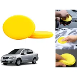 Auto Pearl Polyurethane Beige Washing &a; Waxing Polish Foam Sponge for SX4 (Pack of 2)-picture-45