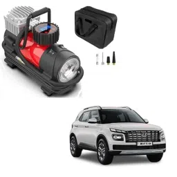 Kozdiko 12V 10ft Portable Tire Inflator for Cars, Bikes, SUVs, Swimming Pool &a; Inflatable Kayaks for Hyundai Venue (2022-Present)-picture-12