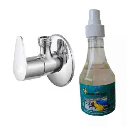 Fastgear Fusion Stainless Steel Silver Chrome Finish Angle Valve , FG2282 image 1