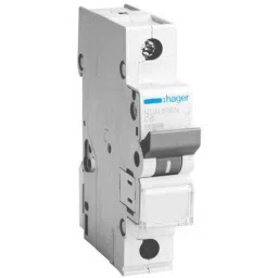 Hager 10A Single Pole C Curve h3 MCB, NCN110N, Breaking Capacity: 10 kA (Pack of 12)-picture-22