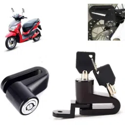 Auto Pearl Steel Black Heavy Duty Anti-Theft Disc Brake Lock for Dash, Lock_187-picture-38