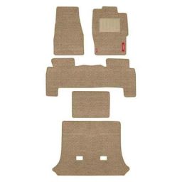Elegant Popcorn 5 Pcs Polypropylene Beige Car Floor Mat Set for Hyundai Santro Era (2018)-picture-29