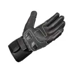Biking Brotherhood Leather Gauntlet Gloves, Size: XL image 2